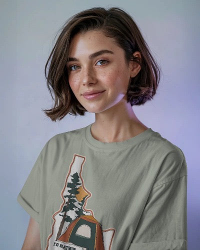 Idaho Camping Tshirt