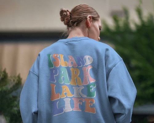 Lake Life Retro Crewneck