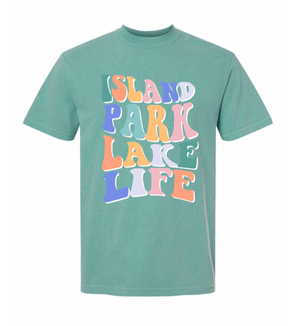 Lake Life Retro Tshirt
